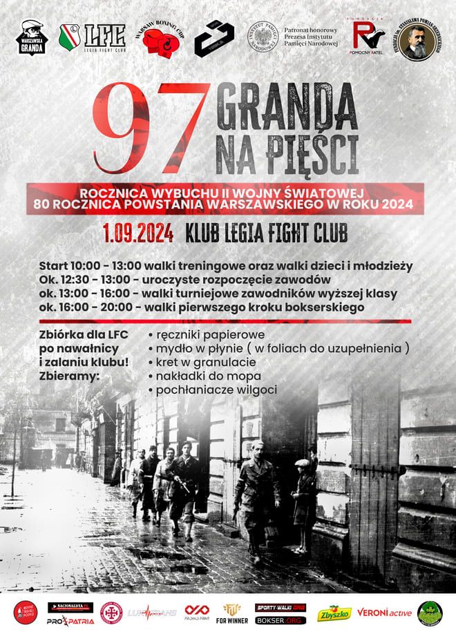 97 Warszawska Granda na pięści - 1.09.2024